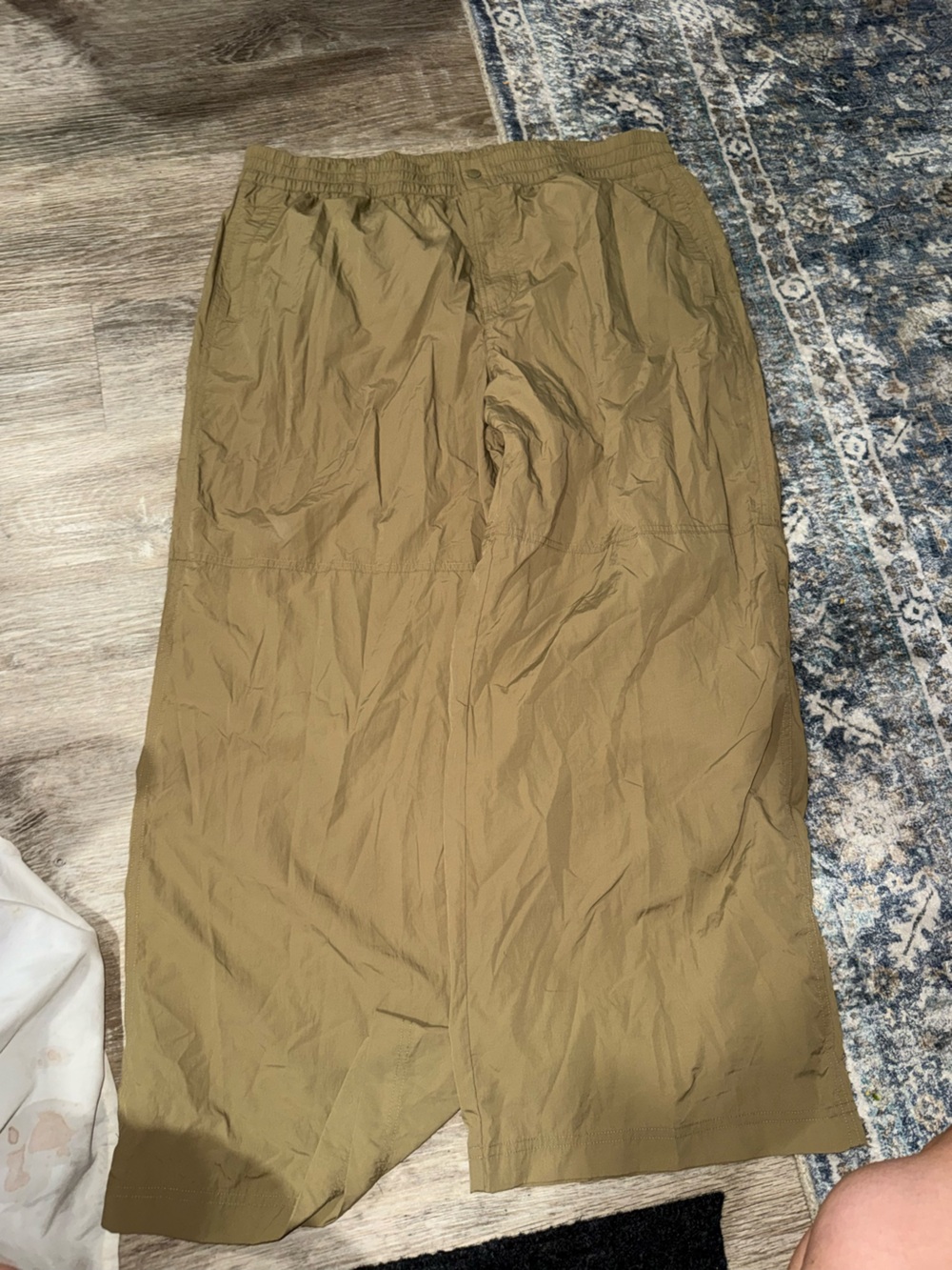 Lightweight Khaki Utility pants windbreaker
